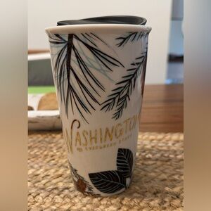 Starbucks Ceramic 12oz Washington Tumbler